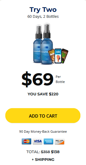 Neuro quiet 2 bottle