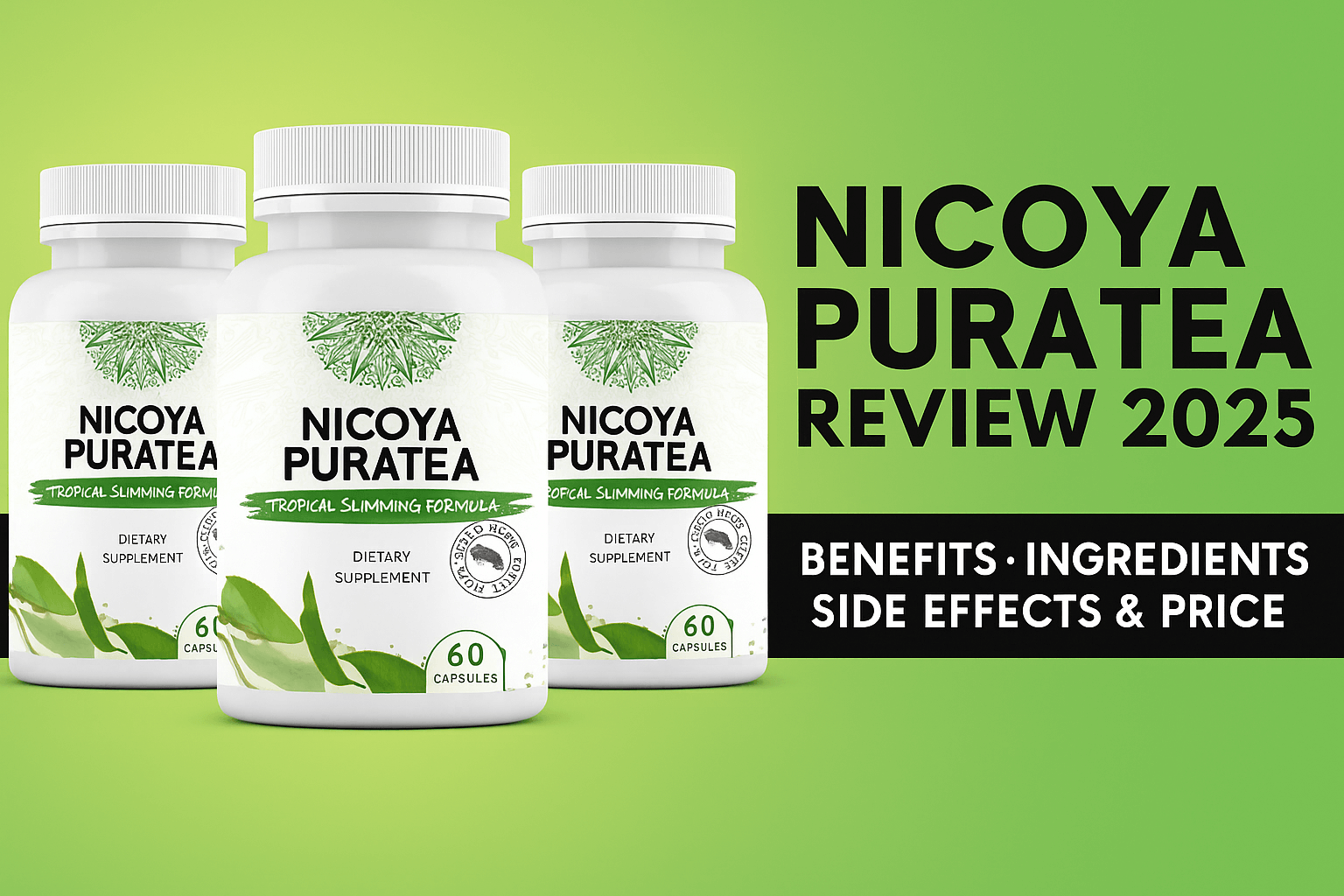 Nicoya PuraTea Product Overview 2025